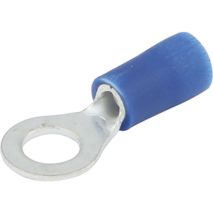 Vinyl Insulated Ring Terminal 16-14 Gauge #10 Hole