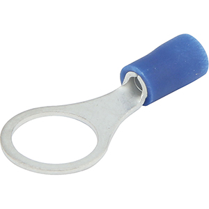 Vinyl Insulated Ring Terminal 16-14 Gauge 3/8" Hole