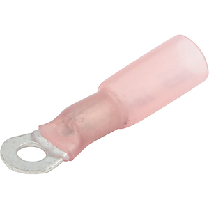 Heat Shrink Ring Terminal 22-18 Gauge #6 Hole