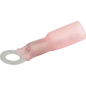 Heat Shrink Ring Terminal 22-18 Gauge #10 Hole