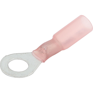 Heat Shrink Ring Terminal 22-18 Gauge 1/4" Hole