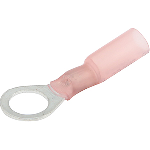 Heat Shrink Ring Terminal 22-18 Gauge 5/16" Hole