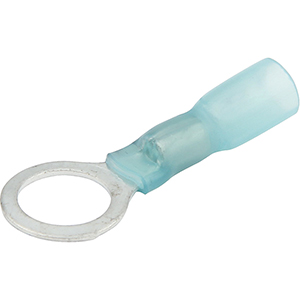 Heat Shrink Ring Terminal 16-14 Gauge 3/8" Hole