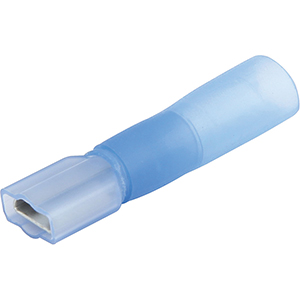 Heat Shrink Blade Terminal 16-14 Gauge Female 1/4"