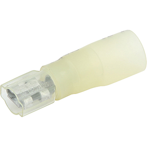 Heat Shrink Blade Terminal 12-10 Gauge Female 1/4"