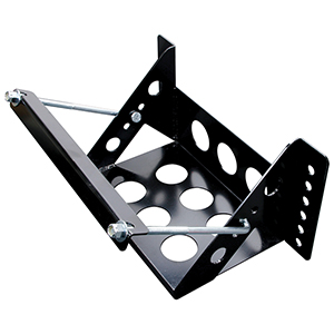 Bolt-On Battery Box Black Painted