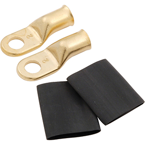 Ring Terminals 2 Gauge 5/16" Hole