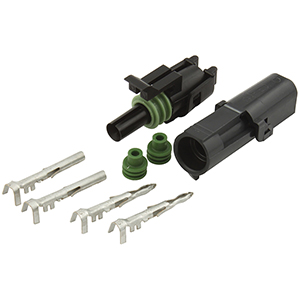 Weather Pack Connector Kit 1-Pin