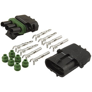 Weather Pack Connector Kit 3-Pin