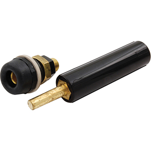 Black Quick Connect Battery Charging Post Set