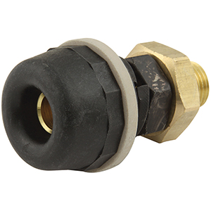 Black Quick Connect Battery Charging Post Female Only