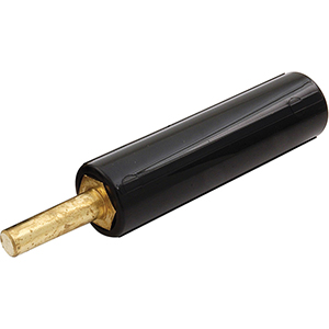 Black Quick Connect Battery Charging Post Male Only
