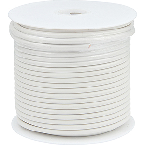 Primary Wire 12AWG 100' Spool White