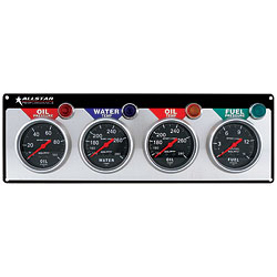 Auto Meter 4 Gauge Panel Sport-Comp OP/WT/OT/FP