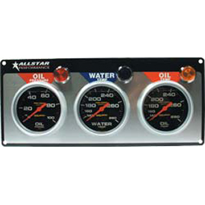 Auto Meter 3 Gauge Panel ATM Liquid Filled OP/WT/OT