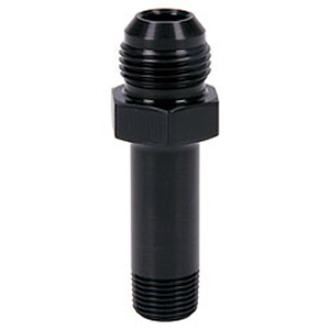 Oil Inlet Fitting 3/8" NPT to 10AN x 3" Long