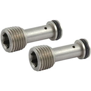 Oil Restrictors SBC Bowtie Block, Steel With Allen Head