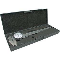 Dial Calipers 6" with Case