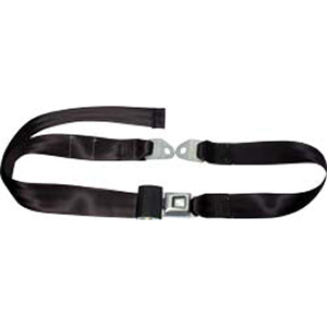 Seat Belt 2-Point Black