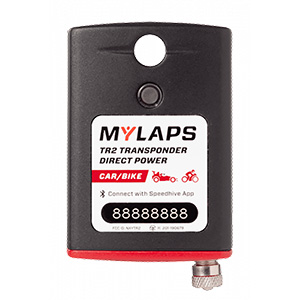 MYLAPS TR2 Transponder Direct Power Car/Bike - Unlimited GO Subscription
