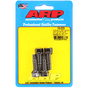 ARP 100-3203 5/16-24 X 1.500 black hex water pump pulley w/ .250" fan spacer stud kit