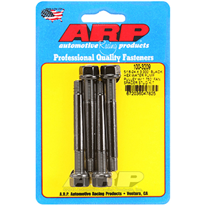 ARP 100-3209 5/16-24 X 3.000 black hex water pump pulley w/ 1.750" fan spacer stud kit