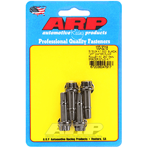 ARP 100-3218 5/16-24 X 1.500 black 12pt water pump pulley w/ .250" fan spacer stud kit