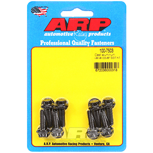 ARP 100-7503 Cast aluminum 12pt valve cover bolt kit
