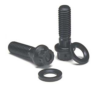 ARP 200-3402 Wilwood drive plate bolt, 7/16, drilled 12 pt, 5pcs