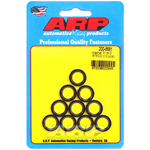 ARP 200-8681 7/16 ID 5/8 OD chamfer con rod washers