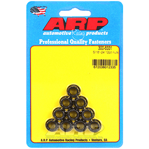 ARP 300-8331 5/16-24 12pt nut kit