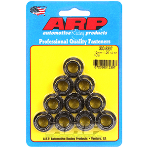 ARP 300-8337 M12 x 1.25 12pt nut kit