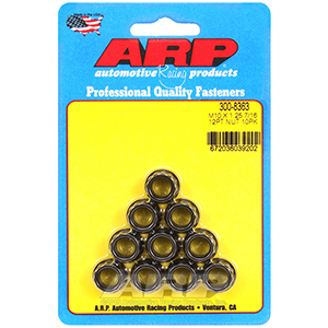 ARP 300-8363 M10 x 1.25  12pt nut kit