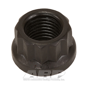 ARP 300-8372 3/8-24, 1/2 socket, .645 flange OD, 12pt nut kit