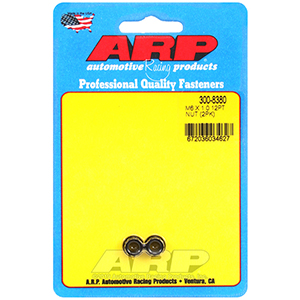 ARP 300-8380 M6 X 1.00 12pt nut kit