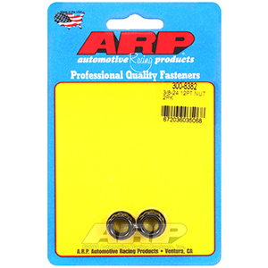 ARP 300-8382 3/8-24 1/2 socket, .645 flange OD, 12pt nut kit