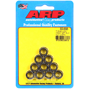 ARP 300-8395 7/16-20, low head, .600 flange OD 12pt nut kit