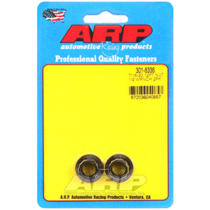 ARP 301-8336 7/16-20 1/2 socket 12 pt nut kit