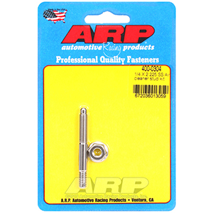 ARP 400-0304 1/4 x 2.225 SS air cleaner stud kit