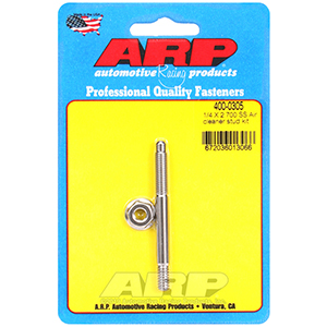 ARP 400-0305 1/4 x 2.700 SS air cleaner stud kit