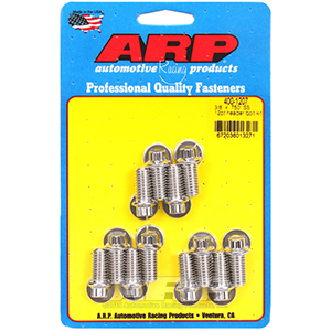 ARP 400-1207 3/8 x .750 SS 12pt header bolt kit