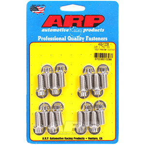 ARP 400-1208 3/8 x .750 SS 12pt header bolt kit