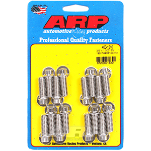 ARP 400-1210 3/8 x 1.000 SS 12pt header bolt kit