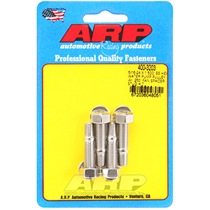 ARP 5/16-24 X 1.500 SS hex water pump pulley w/ .250" fan spacer stud kit