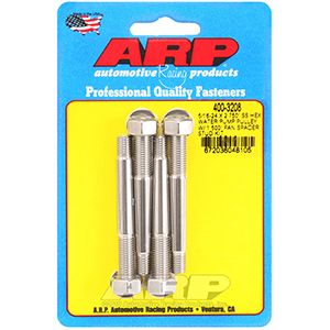 ARP 5/16-24 X 2.750 SS hex water pump pulley w/ 1.500" fan spacer stud kit