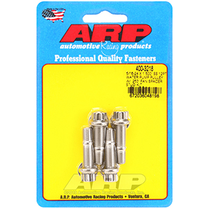 ARP 400-3218 5/16-24 X 1.500 SS 12pt water pump pulley w/ .250" fan spacer stud kit
