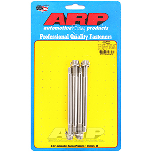 ARP 400-3230 5/16-24 X 4.500 SS 12pt water pump pulley w/ 3.250" fan spacer stud kit