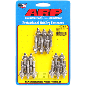 ARP 400-7615 Cast alum covers SS 12pt valve cover stud kit, 16pc