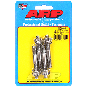 ARP 400-8005 M8 X 1.25 X 57mm broached stud kit - 4pcs