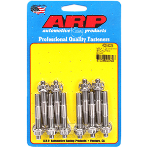 ARP 400-8025 M8 X 1.25 X 57mm broached stud kit - 10pcs